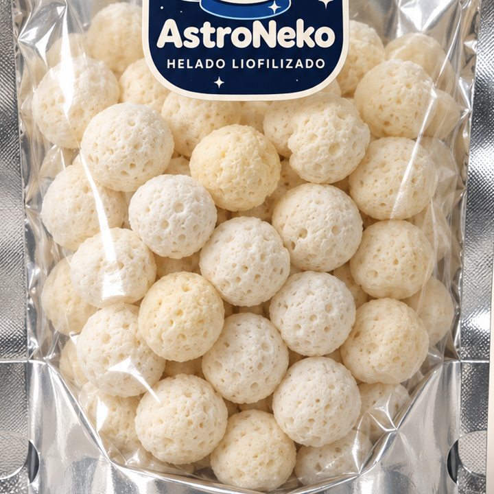 Detalle de bocados claros de AstroNeko